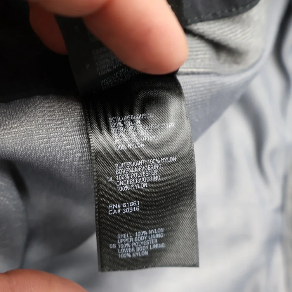 North Face Snow Pants Mens XL Black Waterproof Ski Winter Technical Cargo‎ 37x33
